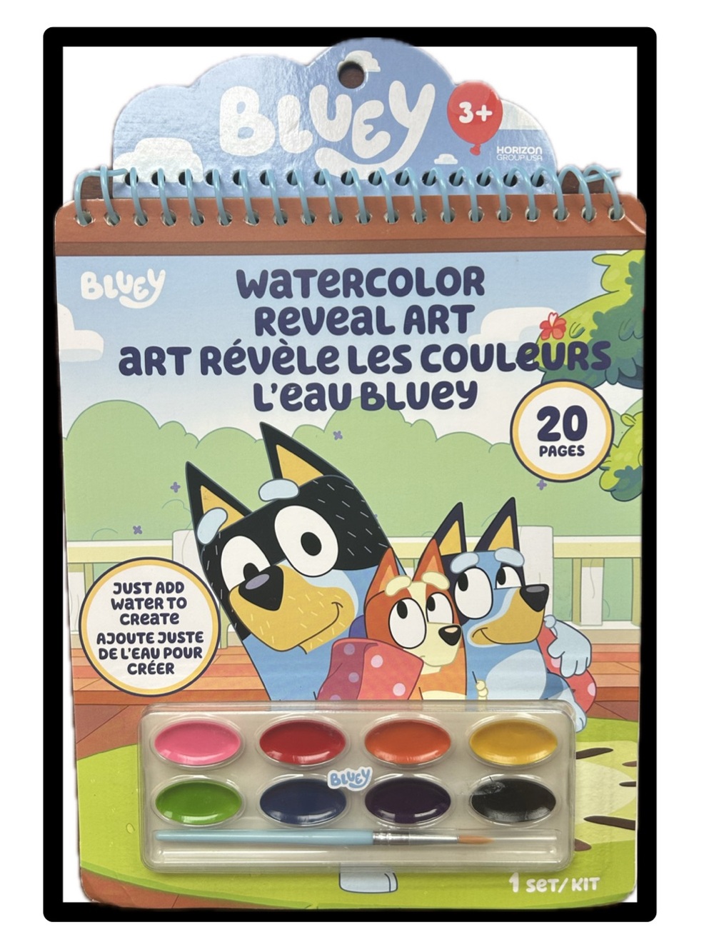 BUNDLE & SAVE🎉 Bluey, WATERCOLOR
ReVeAL ART Activity Book